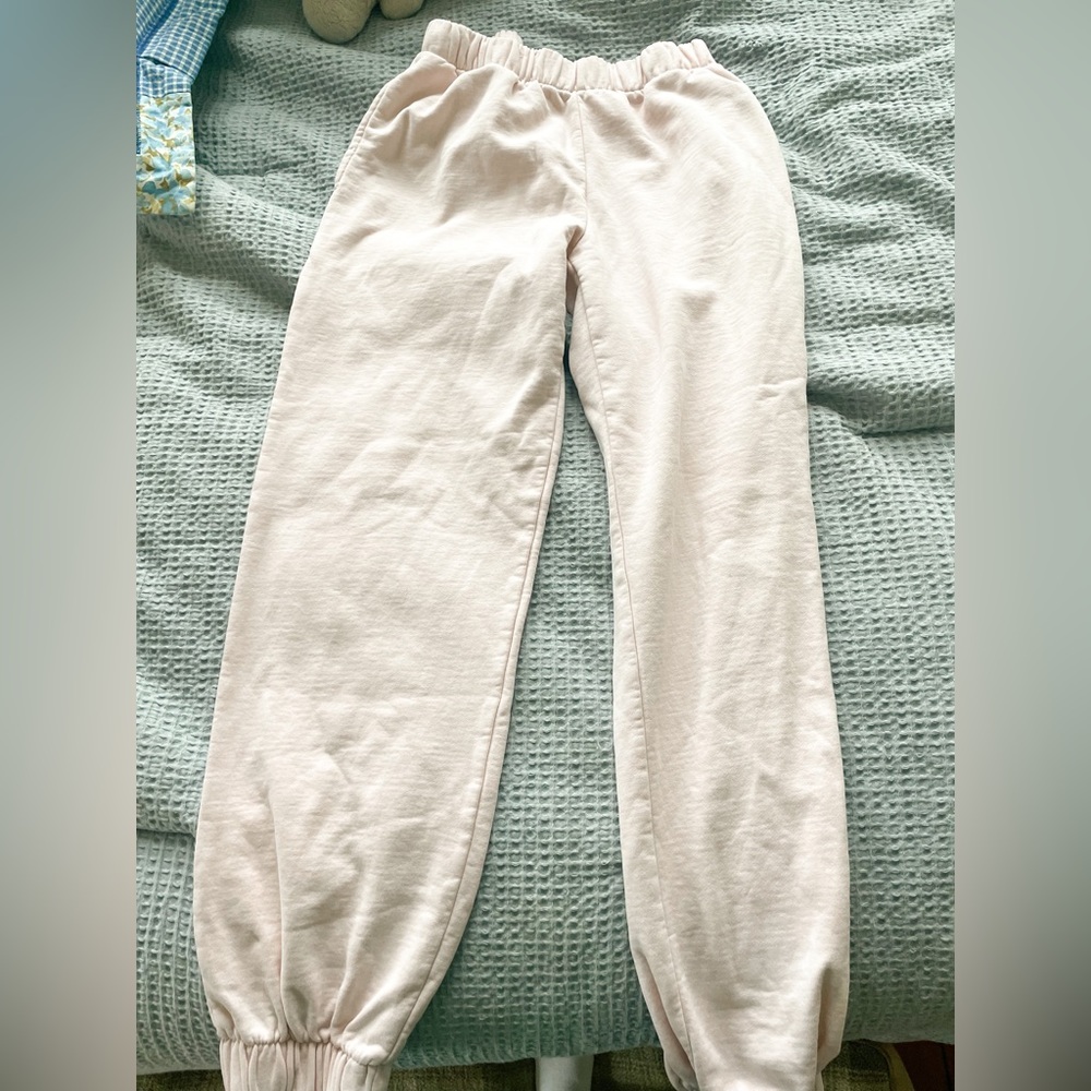 John Galt Brandy Melville Light Pink Sweatpants